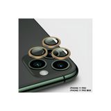 MTL Safir Lens Çizilmez Dayanıklı Kamera Koruyucu Gold iPhone 11 Pro / 11 Pro Max ile uyumlu
