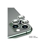 MTL Safir Lens Çizilmez Dayanıklı Kamera Koruyucu Gümüş iPhone 11 Pro / 11 Pro Max ile uyumlu