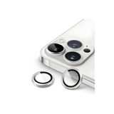 MTL Safir Lens Çizilmez Dayanıklı Kamera Koruyucu Gümüş iPhone 15 Pro / 15 Pro Max ile uyumlu