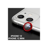 MTL Safir Lens Çizilmez Dayanıklı Kamera Koruyucu Kırmızı iPhone 12 ile uyumlu