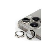 MTL Safir Lens Çizilmez Dayanıklı Kamera Koruyucu Naturel iPhone 15 Pro / 15 Pro Max ile uyumlu