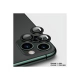 MTL Safir Lens Çizilmez Dayanıklı Kamera Koruyucu Siyah iPhone 11 Pro / 11 Pro Max ile uyumlu