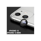 MTL Safir Lens Çizilmez Dayanıklı Kamera Koruyucu Siyah iPhone 12 ile uyumlu