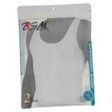 MTM My The Mall Giyim Bsm Erkek 2 Li Atlet - Beyaz - XL