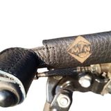 mtndizlik MTN Mak99 doğal deri Motosiklet vites çorabı,Bot Ayakkabı Koruyucu Vites Kılıfı,shifter shoes protector, motosiklet deri aksesuar (Large)