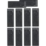 Mtrq Türkçe Q Klavye Sticker/3 Adet/silinmez-Laptop Pc Uymlu Türkçe Q Sticker - Altın