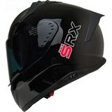 Mts M-801-SNAKE Parlak Siyah Güneş Vizörlü Kask - 2XL
