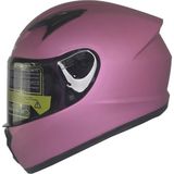 MTS M201 Fuchsia Motosiklet Çocuk Kaskı Full Face Kids Kask - Pembe