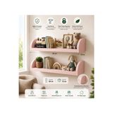 MTŞB Duvar Rafı 50x13 cm – MDF Çocuk Odası Kitap ,Oyuncak ve Dekor RafI