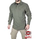 Mttact Mt-Tact Pro Gömlek Outdoor Kullanım İçin Su İtici Pamuk-Polyester Kumaş Erkek XL Beden - Mor