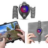 MTV Gadgets Tablet Soğutucu Yarı İletken Fan Oyun ve Canlı Akış Hızlı Soğutma Pedi Radyatör Soğutucu LED Sıcaklık Göstergeli 5-8.4 inç iOS/Android Pad Samsung Tab için CoD Warzone Mobile ile Uyumlu