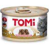 Mtxdpn Tomi Kedi Hindili Ispanaklı Yaş Mama 85g