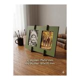 Mu Art Ahşap 10 Adet Ahşap Fotoğraf Çerçevesi Masaüstü Resim Çerçevesi Ayaklı 16x11 cm