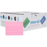 Mu-şi Çizgi Taşı Pembe Renk 100 Adet