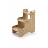 Muall Collection Anne & Çocuk Kullanımına Uygun Montessori Ahşap Basamak – Mutfak Yardımcı Öğrenme Kulesi - (MDF)