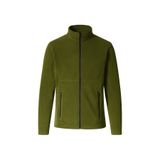 MUALTA Outdoor Giyim Haki Yeşil Polar Mont 2 cepli