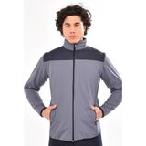Mualta Unisex Outdoor Softshell Mont - Su Geçirmez Mont - Gri