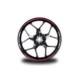 MUASL Yazısız Uzun Honda Yazılı Kısa Kesikli 16 Lı Çift Renk Jant Sticker Etiket