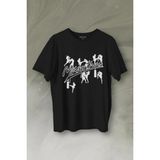 Muay Thai Muaythai Dövüş Uzak Doğu Sanatı Fight Baskılı Tişört Unisex T-Shirt - Siyah