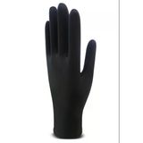 Muayene Large Pudrasız Muayene Eldiveni Njoy Nitril Siyah Eldiven (100 Lü Paket)
