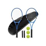 Muba 7li SET 27 İnç Yetişkin Tenis Raketi Seti 2 Raket 2 Çanta 3 Top L2 Grip 68 cm