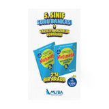 Muba Yayınları - 5. Sınıf Matematik Soru Bankası + Yazılıya Hazırlık Soruları 2'si 1 Arada