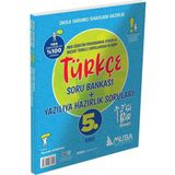 Muba Yayınları 5. Sınıf Türkçe Soru Bankası + Yazılıya Hazırlık Soruları 2'Si 1 Arada