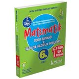 Muba Yayınları - 6. Sınıf Matematik Soru Bankası Yazılıya Hazırlık Soruları 2'si 1 Arada