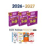 Muba Yayınları 8. Sınıf LGS Matematik Fen Türkçe Mutlak Başarı + Fasikül Soru Bankası Set | LGS Başlangıç Deneme Seti Hediyeli