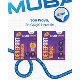Muba Yayınları 8. Sınıf Matematik ve Türkçe Deneport Set
