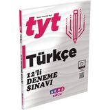 Muba Yayınları TYT Türkçe 12'li Deneme Sınavı (DK)