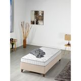 Mubah Tek Kişilik Full Ortopedik Sünger Yatak 90X190 - Beyaz - 90 x 190 cm