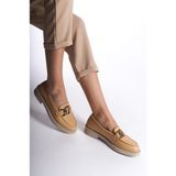 Mubiano Collection Mubiano Hakiki Deri Collection Kadın Babet Nude -MCSDD033-N - 39