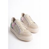 Mubiano Collection Mubiano Hakiki Deri Collection Kadın Spor Ayakkabı & Sneaker Bej -MCRGN6062-BJ - 39