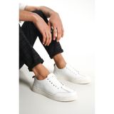 Mubiano Hakiki Deri 4500-B Beyaz Erkek Spor Ayakkabı & Sneaker, 44