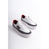 Mubiano Hakiki Deri Erkek Spor Ayakkabı & Sneaker Gri -MBKRYD203-GR - 40