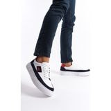 Mubiano Hakiki Deri Erkek Spor Ayakkabı & Sneaker Lacivert -MBKRYD203-LCV - 45