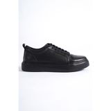 Mubiano Hakiki Deri M3-SS Siyah/Siyah Erkek Spor Ayakkabı & Sneaker - 43