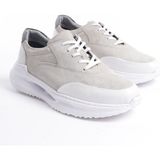 Mubiano Hakiki Deri MBKRY301-BJ Erkek Bej Sneaker & Spor Ayakkabı - 40