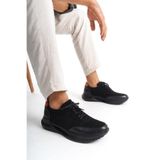 Mubiano Hakiki Deri MBKRY301-S Erkek Siyah Sneaker & Spor Ayakkabı - 42