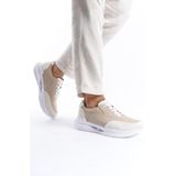Mubiano Hakiki Deri MBKRY301-VZ Erkek Vizon Sneaker & Spor Ayakkabı - 40