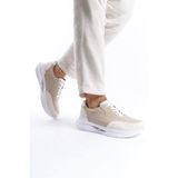 Mubiano Hakiki Deri MBKRY301-VZ Erkek Vizon Sneaker & Spor Ayakkabı - 41