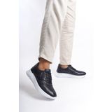 Mubiano Mbknt2090-lcv Erkek Hakiki Deri Lacivert Sneaker & Spor Ayakkabı