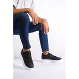 Mubiano MBMCQ1000-S Erkek Kalın Taban Siyah Sneaker & Spor Ayakkabı - 43