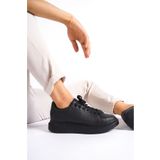 Mubiano Mbmcq1000-ss Erkek Kalın Taban Siyah/siyah Sneaker & Spor Ayakkabı