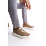 Mubiano Mbnbkm3-vz Erkek Hakiki Nubuk Deri Vizon Sneaker & Spor Ayakkabı