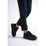 Mubiano Mbnk160-ss Kadın Kalın Taban Siyah/siyah Sneaker & Spor Ayakkabı