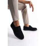 Mubiano Mbsrgn105-s Siyah Süet Erkek Bağcıklı Loafer