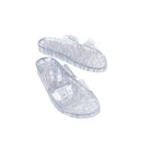 Mubiano Summer Kadın Jelly Şeffaf Cam Düz Terlik-mstb188-cm, Cam, 41