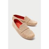 Mubiano Summer Kadın Triko Bej Babet & Loafer -MSTB2020-BJ, 39